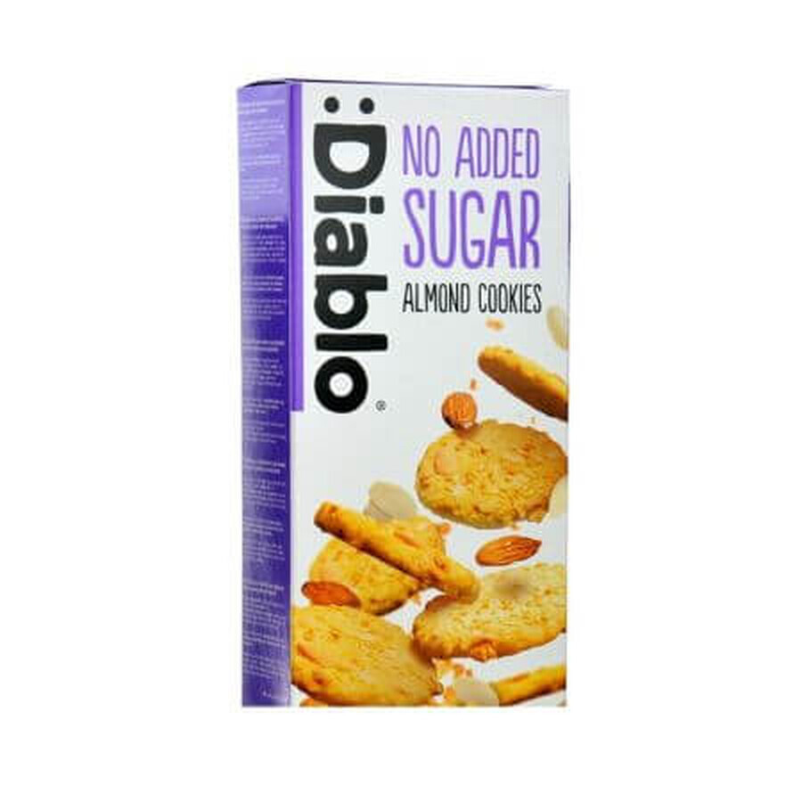 Biscotti alle mandorle senza zucchero, 145 g, Diablo