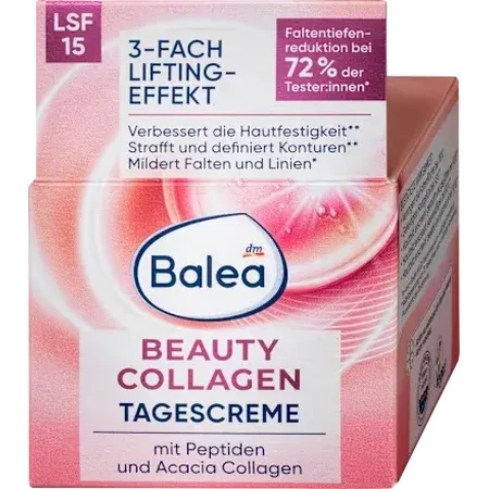 Balea Gesichtscreme Beauty Collagen LSF15, 50 ml
