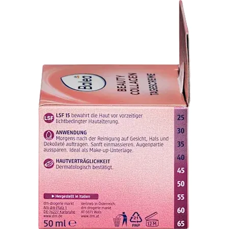 Balea Gesichtscreme Beauty Collagen LSF15, 50 ml