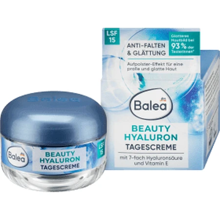 Balea Crema de día hidratante SPF15, 50 ml