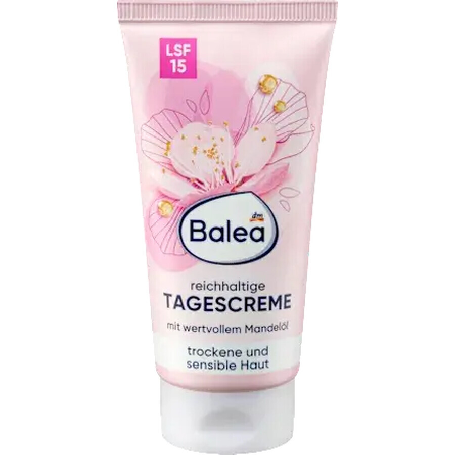 Balea Crème de jour nourrissante avec SPF15, 50 ml