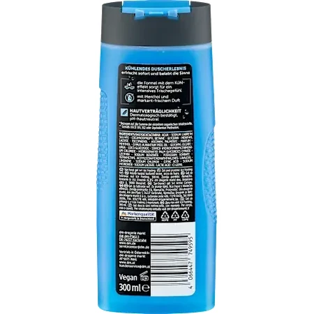 Balea MEN Gel de ducha ICE FEELING, 300 ml