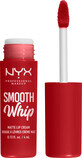 Nyx Professional MakeUp Smooth Whip Rossetto opaco 14 Velvet Robe, 4 ml