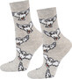 SOXO Women&#39;s socks owl pattern, 1 piece