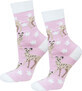 SOXO Women&#39;s socks with deer pattern, 1 piece