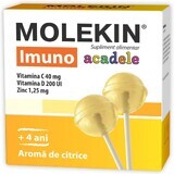 Molekin Imuno sabor cítrico 4 años+ x 12cápsulas, Zdrovit