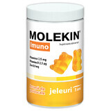 Molekin Immuno con sabor a naranja 3 años+ x 60 jaleas, Zdrovit