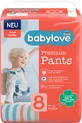 Babylove Diaper Number 8, 16 pcs