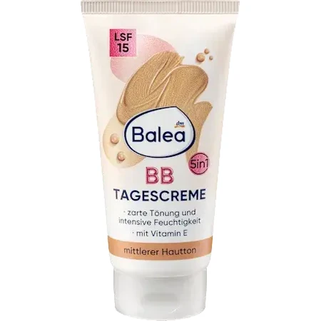 Balea BB Creme mittlerer Hautton LSF 15, 50 ml