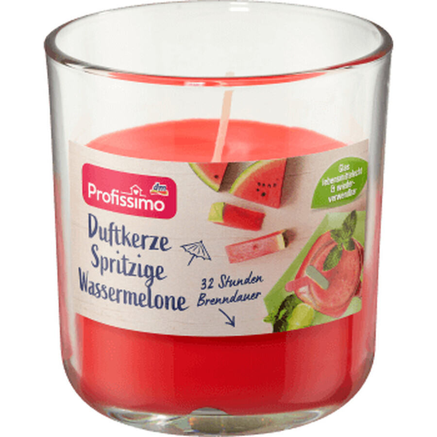 Profissimo Watermelon scented candle, 1 piece