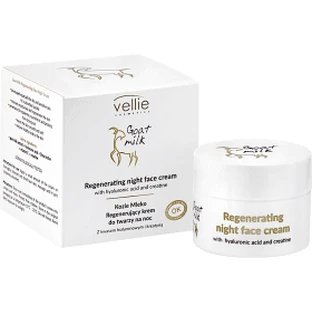 Vellie Regenerujący krem na noc z ekstraktem z koziego mleka, 50 ml