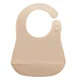 Silicone bib, 6 months+, Bubble Beige, Appekids