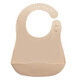 Silicone bib, 6 months+, Bubble Beige, Appekids