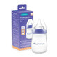 NaturalWave S-nipple bottle, +1 month, 160 ml, Lansinoh