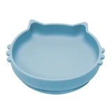 Kitty II siliconen kom, 6 maanden+, Aqua Blauw, Appekids