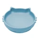Kitty II Silikonschüssel, 6 Monate+, Aqua Blue, Appekids