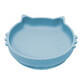 Kitty II silicone bowl, 6 months+, Aqua Blue, Appekids