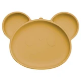 Siliconen bordje met zuignap Panda, 6 maanden+, Honey, Appekids