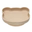 Assiette en silicone avec ventouse Le Petit Ours, 6 mois+, Bubble Beige, Appekids