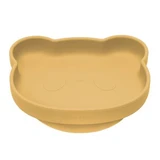 Plato de silicona con ventosa El Osito, 6 meses+, Miel, Appekids