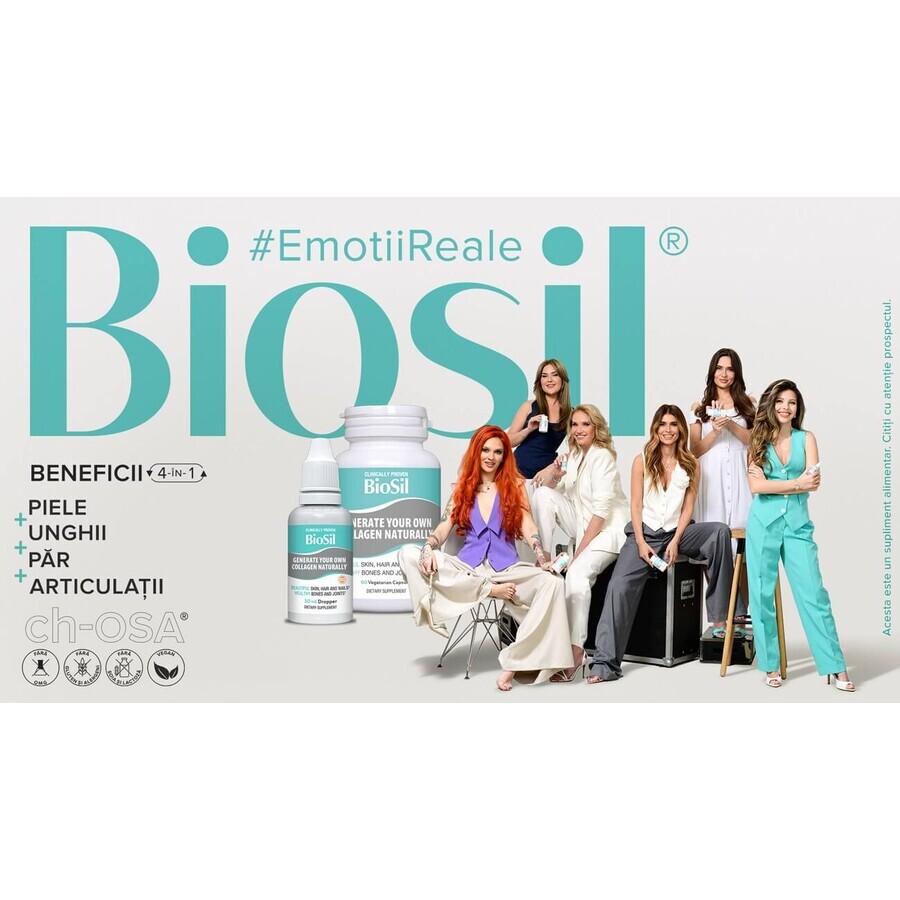 Generador avanzado de colágeno en gotas, 15 ml, Biosil