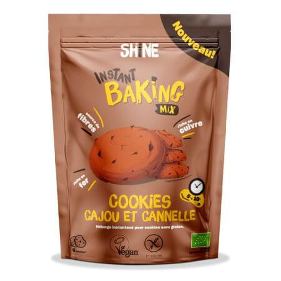 Biologische Premix voor koekjes met kaneel en cashewnoten, 300 g, Shine