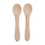 Set de cuillères en silicone, 6 mois+, Bubble Beige, Appekids