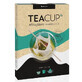 Naturfine tea filters and bamboo sticks Teacup, 60 pieces, Finum