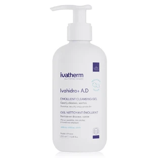 Ivatherm Ivahidra+ A.D Verzachtende en verzachtende wasgel met kalmerend effect, 250 ml