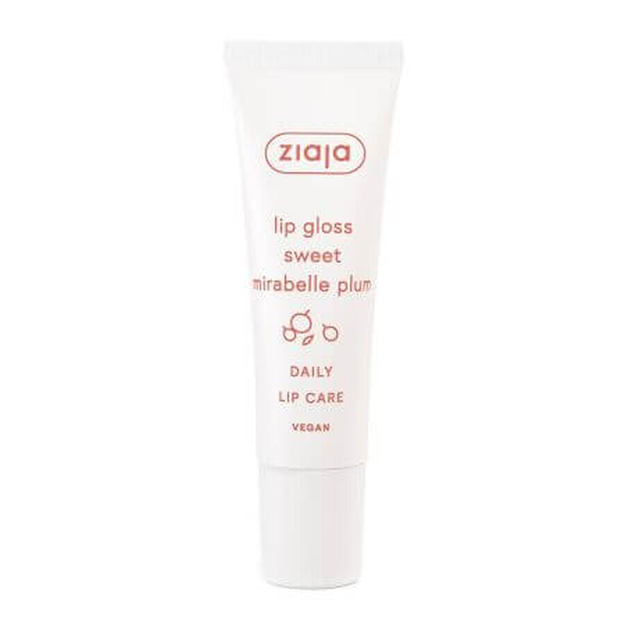 Buy Lip gloss with sweet plum Lip Care, 12 ml, Ziaja Lip gloss with sweet plum Lip Care, 12 ml, Ziaja