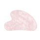Gua Sha natuursteen voor gezichtsmassage in Roze Kwarts, 1 stuk, You First