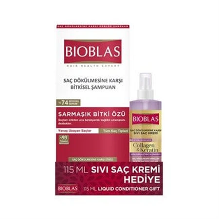 Ivy + Phytosterol anti-haaruitval shampoo, 360 ml, Bioblas