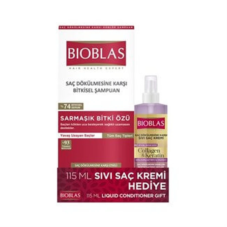 Ivy + Phytosterol anti-haaruitval shampoo, 360 ml, Bioblas