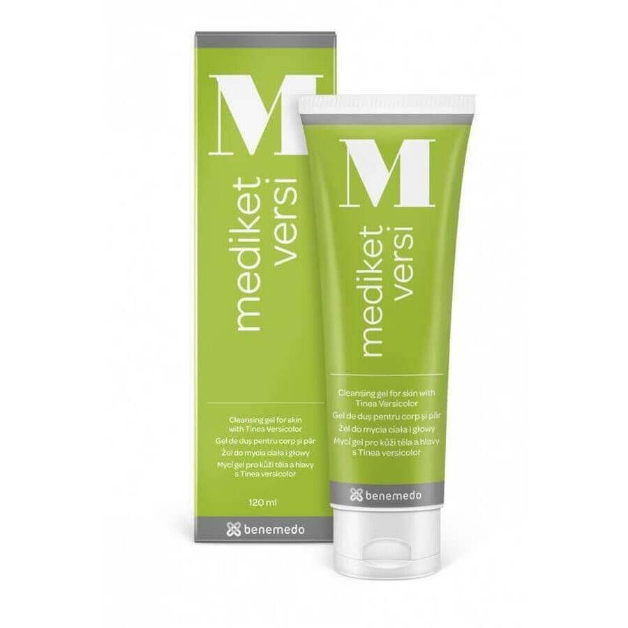 Mediket Versi body and hair shower gel, 120 ml, Benemedo