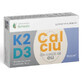Dietary supplement K2+ D3+ Calcium, 30 tablets, Remedia Laboratories
