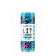 Beyond Raw Lit Charged, Snow Cone Flavored Enegizer, 355 ml, GNC