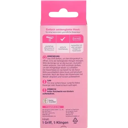 Rasoir Balea Purity, 94,5 g