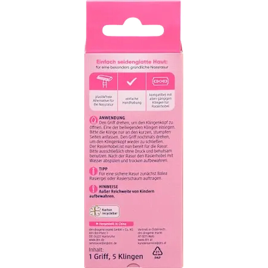 Rasoio Balea Purity, 94,5 g