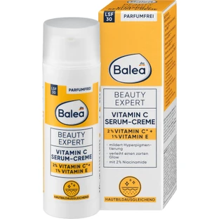 Balea Crème Sérum Visage avec Vitamine C et SPF30, 50 ml