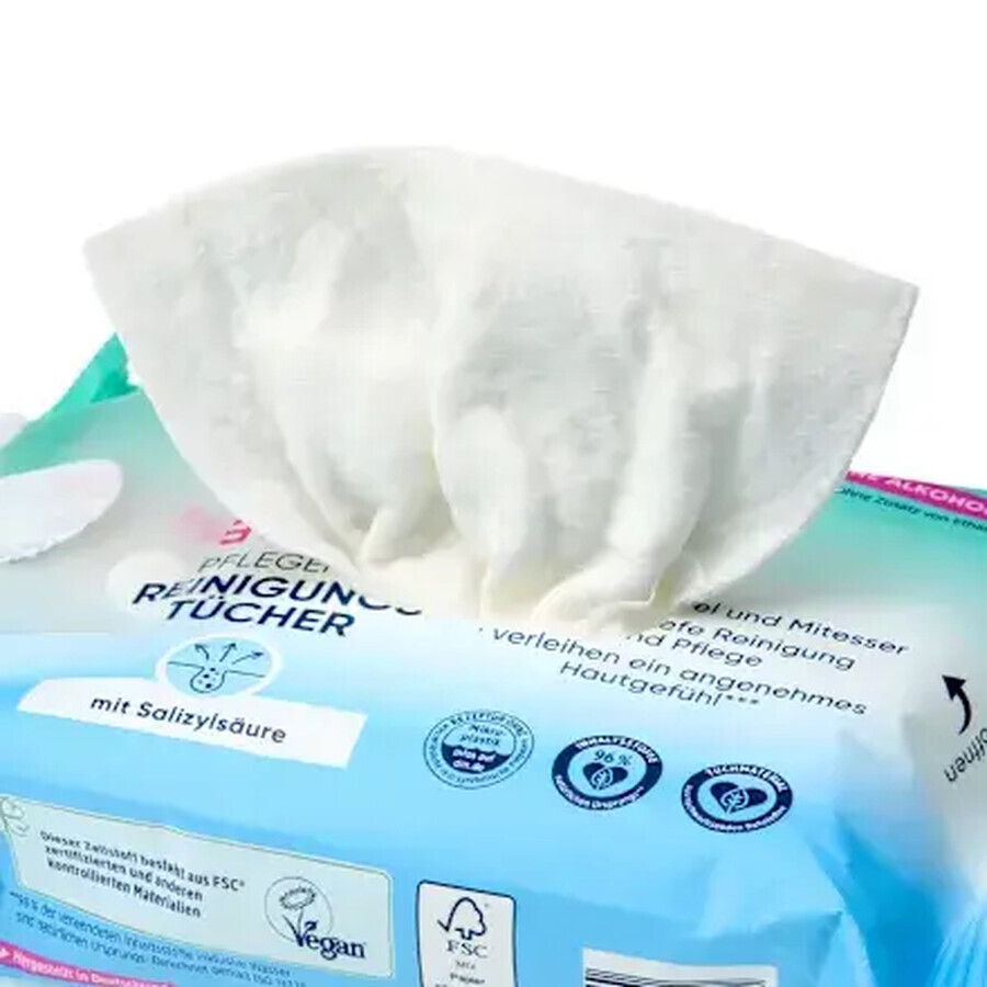 Balea Lingettes nettoyantes, 25 pièces