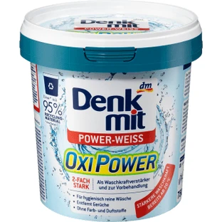 Denkmit Fleckentfernungspulver für weiße Wäsche, 750 g