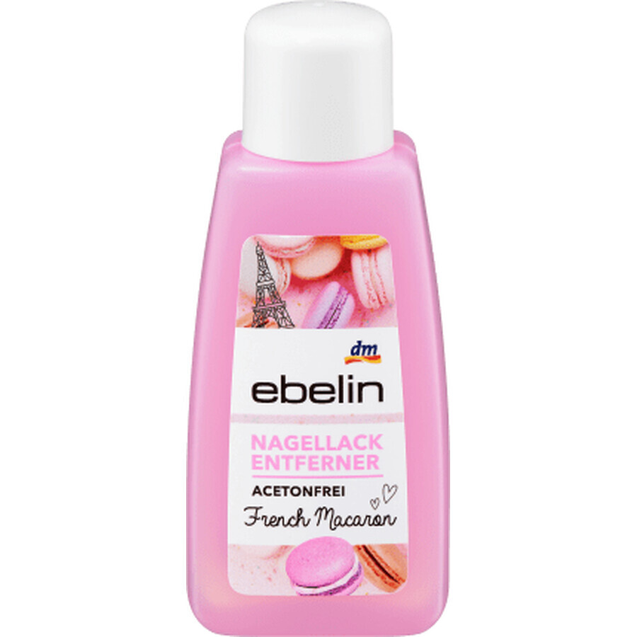 Ebelin Acetonfreier Nagellackentferner French Macaron, 50 ml