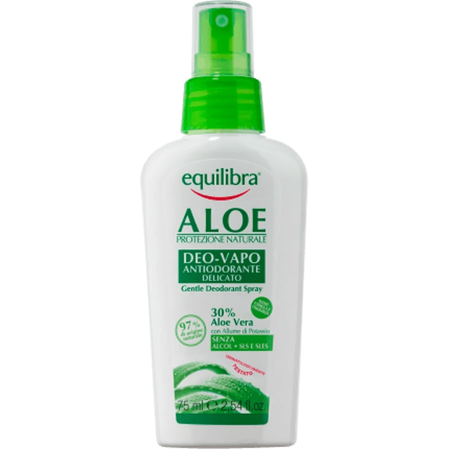 Equilibra Natural Deodorant Spray ALOE, 75 ml
