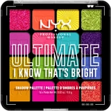 Nyx Professional MakeUp Ultimate Shadow Eyeshadow Palette I Know That's Bright, 1 pc