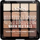 Nyx Professional MakeUp Paleta de sombras de ojos Ultimate Shadow Warm Neutrals, 1 ud.