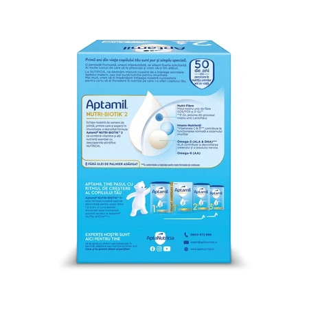 Aptamil NUTRI-BIOTIK 2 formula, 1200 g, 6-12 months, Nutricia
