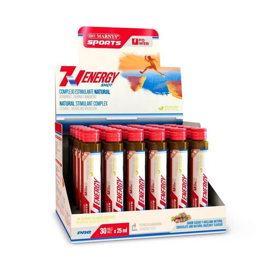 7V Energy Shot, 30 ampoules, Marnys