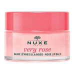 Very Rose Feuchtigkeitsspendender Lippenbalsam mit Rosenöl, 15 g, Nuxe Very Rose Feuchtigkeitsspendender Lippenbalsam mit Rosenöl, 15 g, Nuxe