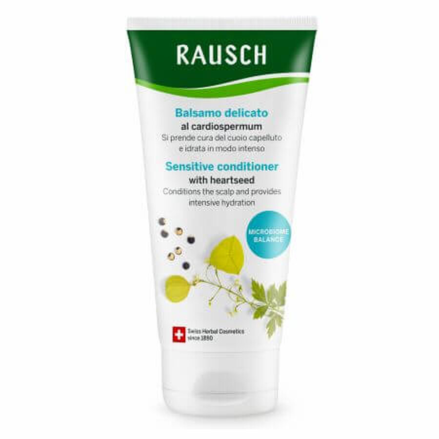 Acondicionador para cuero cabelludo sensible con semillas de corazon, 150 ml, Rausch