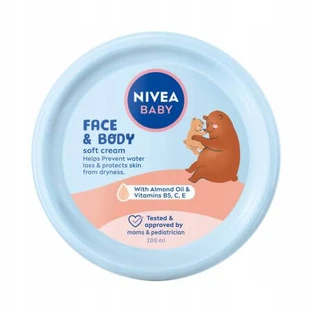 Milde gezichts- en lichaamscrème, 200 ml, Nivea Baby